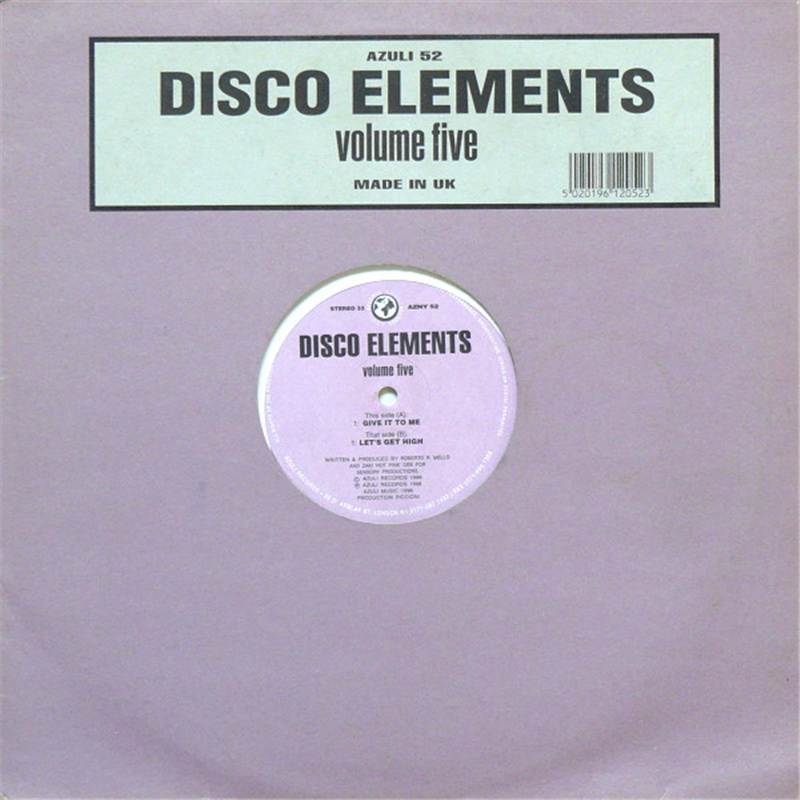 Disco Elements Volume 5 - Disco Elements