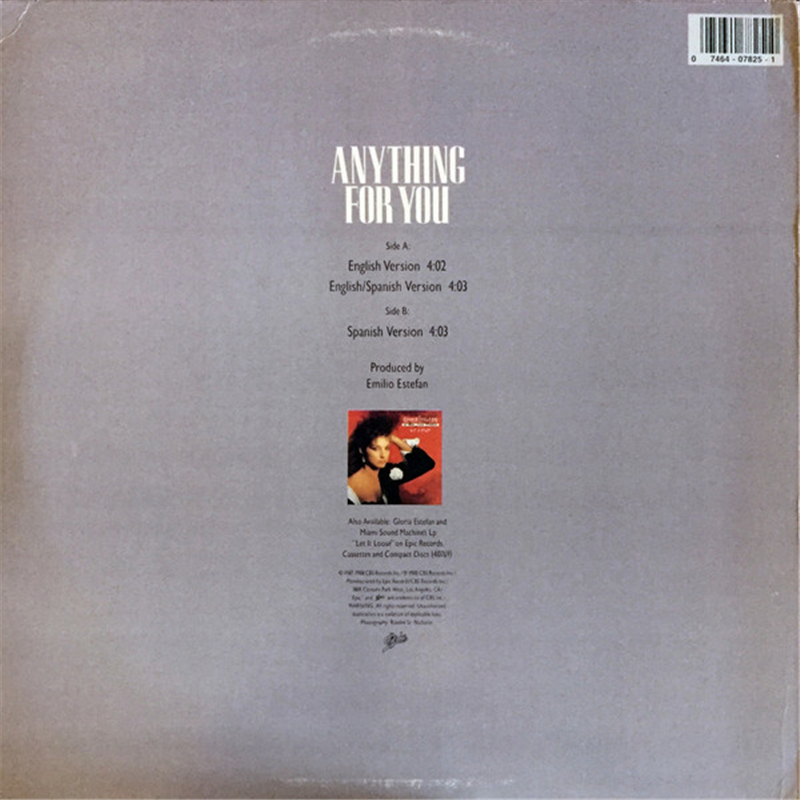 Anything for you - Estefan Gloria