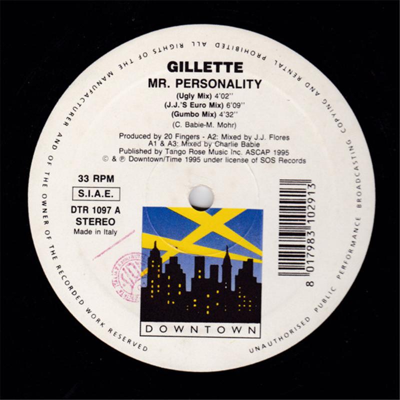 Mr. Personality - Gillette