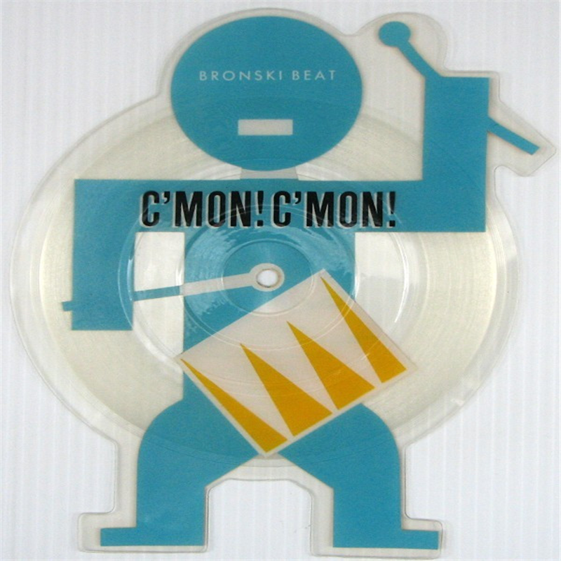 Shaped picture disc di C’mon C’mon dei Bronski Beat